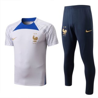 Maillot France Ensemble Complet 2022 2023 Blanc Maillot France Ensemble Complet 2022 2023 Blanc