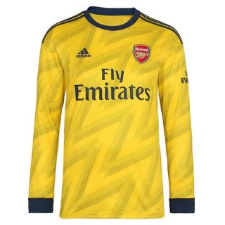 Maillot Arsenal Exterieur ML 2019 2020 Jaune Maillot Arsenal Exterieur ML 2019 2020 Jaune