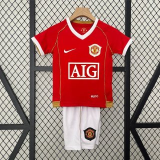 Maillot Manchester United Domicile Retro Enfant 2006 2007 Maillot Manchester United Domicile Retro Enfant 2006 2007
