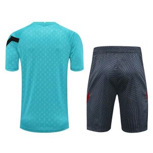 Entrainement Liverpool Ensemble Complet 2020 2021 Vert Gris