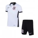 Maillot Corinthians Paulista Domicile Enfant 2020 2021 Blanc