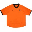 Thailande Maillot Pays Bas Replica Domicile Retro 2000 Orange