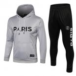 JORDAN Survetement De Laine Paris Saint Germain 2018 2019 Gris