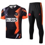 Entrainement Paris Saint Germain Ensemble Complet 2019 2020 Orange Noir