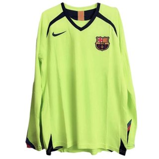 Maillot Real Madrid Exterieur ML Retro 2005 2006 Jaune Maillot Real Madrid Exterieur ML Retro 2005 2006 Jaune