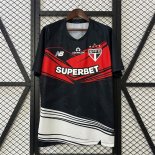 Thailande Maillot Sao Paulo Pre-Match 2025-2026 Noir Rouge