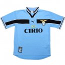 Maillot Lazio Domicile Retro 1998 2000 Bleu Clair