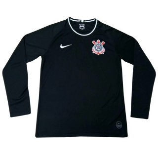 Maillot Corinthians Paulista Exterieur ML 2019 2020 Noir Maillot Corinthians Paulista Exterieur ML 2019 2020 Noir