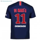 Maillot Paris Saint Germain Domicile Di Maria 2018 2019 Bleu