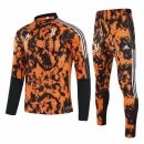 Survetement Juventus 2021 2022 Orange Noir