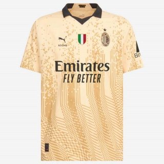 Thailande Maillot AC Milan 4th 2022-2023 Jaune