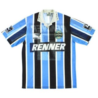 Maillot Grêmio Domicile Retro 1995 Bleu Maillot Grêmio Domicile Retro 1995 Bleu