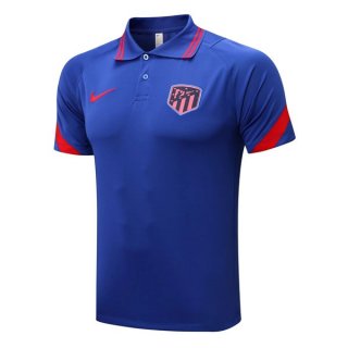 Polo Atlético de Madrid 2022 2023 Bleu 1