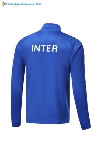 Survetement Inter 2017 2018 Bleu Noir