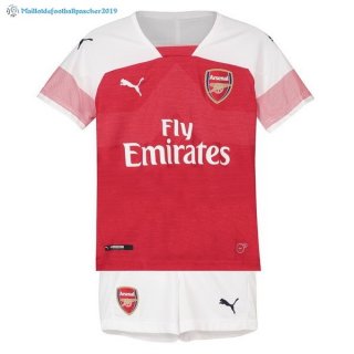 Maillot Arsenal Domicile Ensemble De Enfant 2018 2019 Rouge