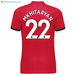 Maillot Manchester United Domicile Mkhitaryan 2017 2018 Maillot Manchester United Domicile Mkhitaryan 2017 2018