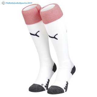 Chaussette Arsenal Domicile 2018 2019 Blanc