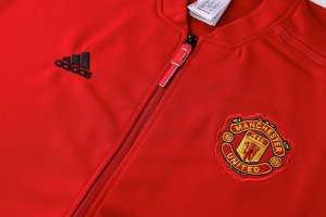 Survetement Manchester United 2018 2019 Rouge Noir