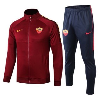 Survetement Enfant AS Roma 2019 2020 Rouge Marine