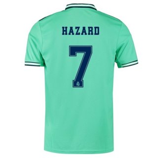 Maillot Real Madrid NO.7 Hazard Third 2019 2020 Vert Maillot Real Madrid NO.7 Hazard Third 2019 2020 Vert
