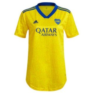 Thailande Maillot Boca Juniors Third Femme 2022 2023 Jaune