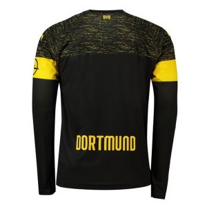 Maillot Borussia Dortmund Exterieur ML 2018 2019 Noir