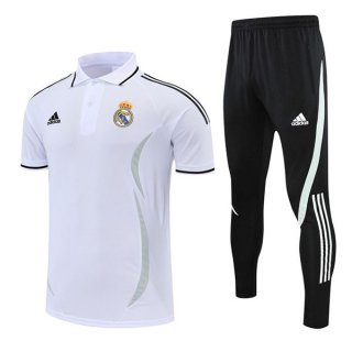 Polo Real Madrid Ensemble Complet 2022 2023 Blanc Polo Real Madrid Ensemble Complet 2022 2023 Blanc