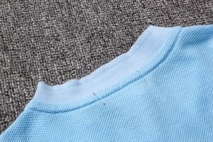 Polo Ensemble Complet Manchester City 2018 2019 Bleu Clair