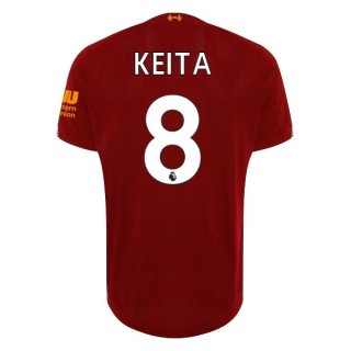 Maillot Liverpool NO.8 Keita Domicile 2019 2020 Rouge