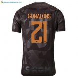 Maillot AS Roma Third Gonalons 2017 2018