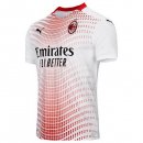 Thailande Maillot AC Milan Exterieur 2020 2021 Blanc