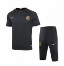 Entrainement Inter Milan Ensemble Complet 2019 2020 Noir Jaune