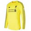 Maillot Liverpool Domicile ML Gardien 2018 2019 Jaune