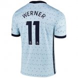 Maillot Chelsea NO.11 Werner Exterieur 2020 2021 Bleu