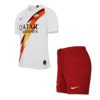 Maillot AS Roma Exterieur Enfant 2019 2020 Blanc