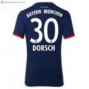 Maillot Bayern Munich Exterieur Dorsch 2017 2018