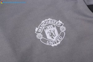 Survetement Manchester United 2017 2018 Gris Clair