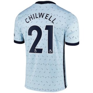 Maillot Chelsea NO.21 Chilwell Exterieur 2020 2021 Bleu Maillot Chelsea NO.21 Chilwell Exterieur 2020 2021 Bleu