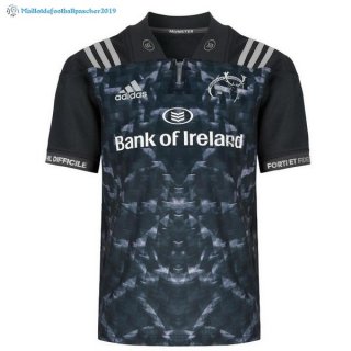 Maillot Rugby Munster Exterieur 2017 2018 Noir Maillot Rugby Munster Exterieur 2017 2018 Noir