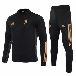 Survetement Juventus 2020 2021 Noir Jaune