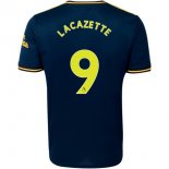 Maillot Arsenal NO.9 Lacazette Third 2019 2020 Bleu