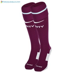 Chaussette Manchester City Exterieur 2017 2018 Purpura