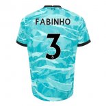 Maillot Liverpool NO.3 Fabinho Exterieur 2020 2021 Bleu