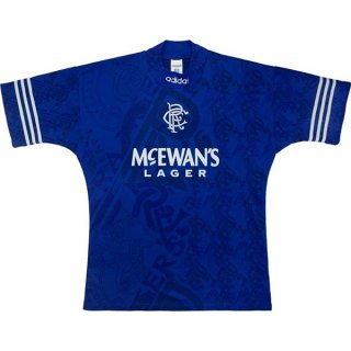 Thailande Maillot Rangers Domicile Retro 1994 1996 Bleu Thailande Maillot Rangers Domicile Retro 1994 1996 Bleu
