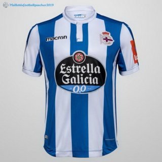 Maillot Deportivo La Corogne Domicile 2018 2019 Bleu