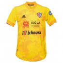 Thailande Maillot Cagliari Calcio Third 2020 2021 Jaune