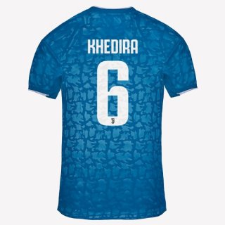 Maillot Juventus NO.6 Khedira Third 2019 2020 Bleu Maillot Juventus NO.6 Khedira Third 2019 2020 Bleu