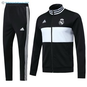Survetement Real Madrid 2018 2019 Noir Blanc
