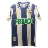 Maillot Deportivo Domicile Retro 1999 2000 Bleu Blanc