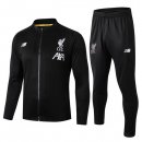 Survetement Enfant Liverpool 2019 2020 Noir Blanc Jaune